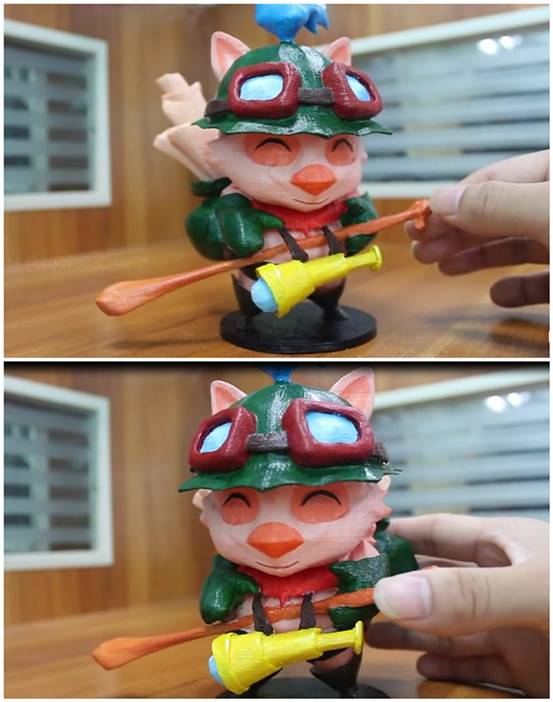 LOL《英雄聯(lián)盟》人物你認(rèn)識(shí)幾個(gè)？3D打印游戲人物_e鍵3d打印服務(wù)